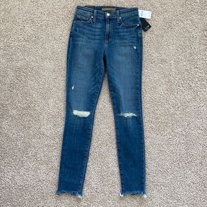 Joe’s skinny jeans, size 25, color blue